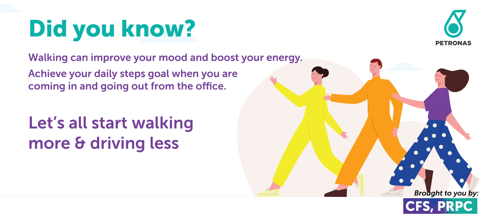 Let's all start walking more