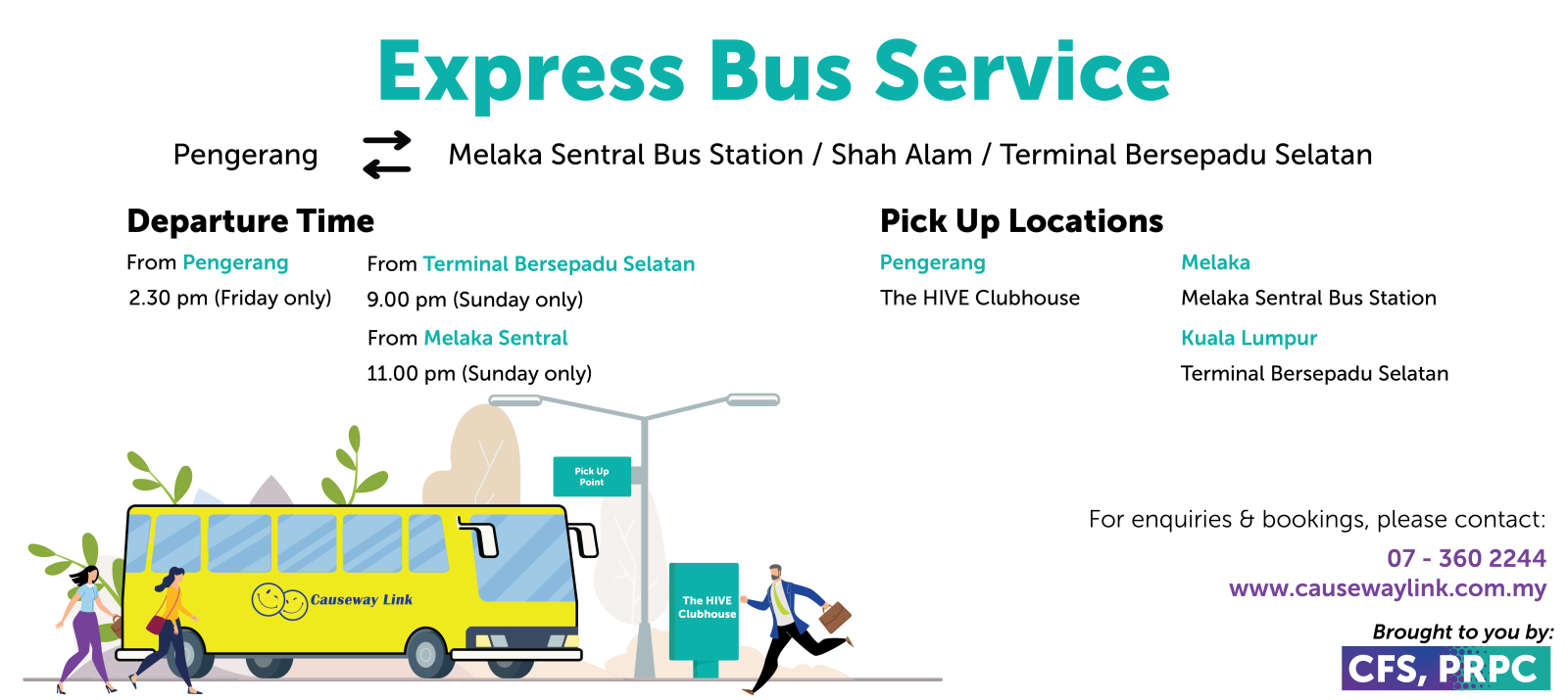 Express Bus Service (Pengerang - Melaka/TBS)