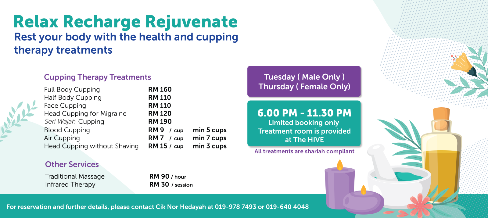 Relax Recharge Rejuvenate
