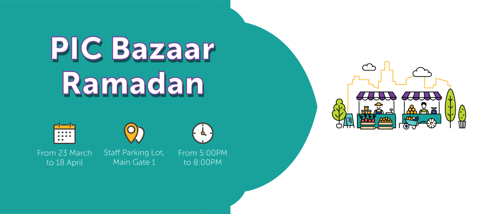 Don't Miss Out on PIC Bazaar Ramadan Near MG1