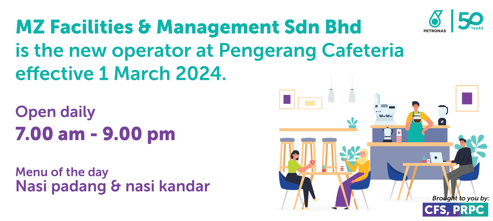 New Operator @ Pengerang Cafeteria