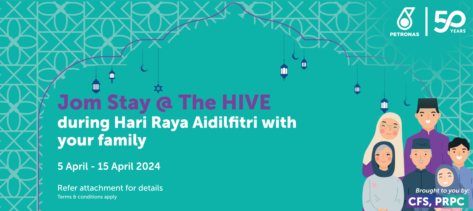 Jom Stay @ The HIVE during Hari Raya Aidilfitri with your family